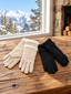 Gants moumoute Wide noir/beige "coup de cœur bohosita"