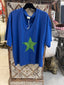 Tee shirt Kate bleu BANDITAS FROM MARSEILLE