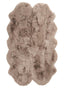 Tapis Fluffy 120X180 taupe SKINWILLE