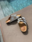 Sandales tata rock blanche VIRGINIE DARLING