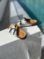 Sandales tata rock blanche VIRGINIE DARLING
