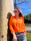 Chemise agata orange BANDITAS FROM MARSEILLE