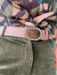 Boucle Baroque strass gold 40MM YOLETE