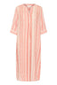 Robe Bellis caftan corail CREAM