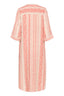 Robe Bellis caftan corail CREAM