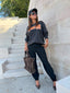 Pantalon cargo Bemah CREAM