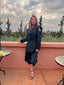 Bermuda noir habillé Haven "coup de coeur Bohosita"