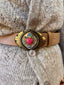 Boucle Cœur rose Nahua 40mm YOLETE