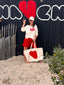 Short en lin rouge Emy "coup de coeur Bohosita"