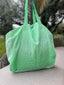 Cabas en lin vert VIRGINIE DARLING