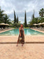 Robe longue léoaprd Coralie LARAETHNICS