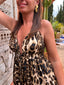 Robe longue léoaprd Coralie LARAETHNICS