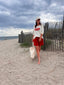 Short en lin rouge Emy "coup de coeur Bohosita"