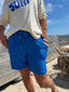 Short en lin bleu Emy "coup de coeur Bohosita"