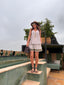 short Eva kaki LARAETHNICS