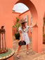 Robe courte Fabiola provence LARAETHNICS
