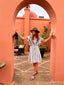 Robe courte Fabiola provence LARAETHNICS