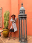Robe courte Fabiola provence LARAETHNICS