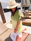 Robe Gladys verte LARAETHNICS
