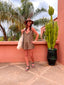Combishort Gracia marron LARAETHNICS