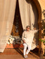 Chemise Guarana beige LARAETHNICS