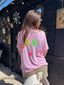 Tee shirt Iconic rose "coup de coeur Bohosita"