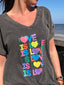 Tee shirt Is love gris "coup de cœur Bohosita"