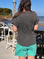 Tee shirt Is love gris "coup de cœur Bohosita"