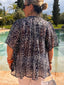Chemise Kalista bleu LARAETHNICS