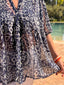 Chemise Kalista bleu LARAETHNICS