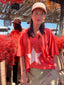 Tee shirt Kate corail BANDITAS FROM MARSEILLE