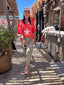 Tee shirt Kate corail BANDITAS FROM MARSEILLE