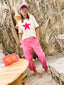 Pantalon Kisongo rose BANDITAS FROM MARSEILLE