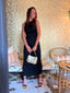 Robe moulante noire Leelou "coup de coeur Bohosita"