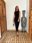 Robe moulante noire Leelou "coup de coeur Bohosita"