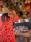 Robe longue rouge Mapanda