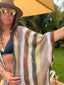 Kimono de plage Maitai choco LARAETHNICS