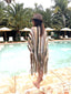 Kimono de plage Maitai choco LARAETHNICS