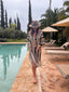 Kimono de plage Maitai choco LARAETHNICS