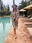 Kimono de plage Maitai choco LARAETHNICS
