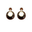 Boucles d'oreilles en résine Oms  BLOW BIJOUX