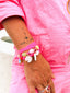 Bracelet Pampilles rose "coupe de coeur Bohosita"