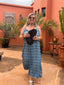 Combinaison Romu mexico blue LARAETHNICS