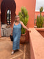 Combinaison Romu mexico blue LARAETHNICS