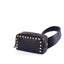 Sac cuir Banana noir et cognac VIRGINIE DARLING