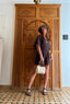 Combishort marron LARAETHNICS