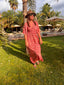 Robe longue Seraphine mexico paprika laraethnics