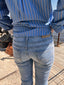 Jean Sissy bleu RED BUTTON