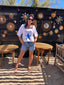 Tee shirt Kate bleu BANDITAS FROM MARSEILLE
