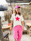 Tee shirt Tanga rose BANDITAS FROM MARSEILLE
